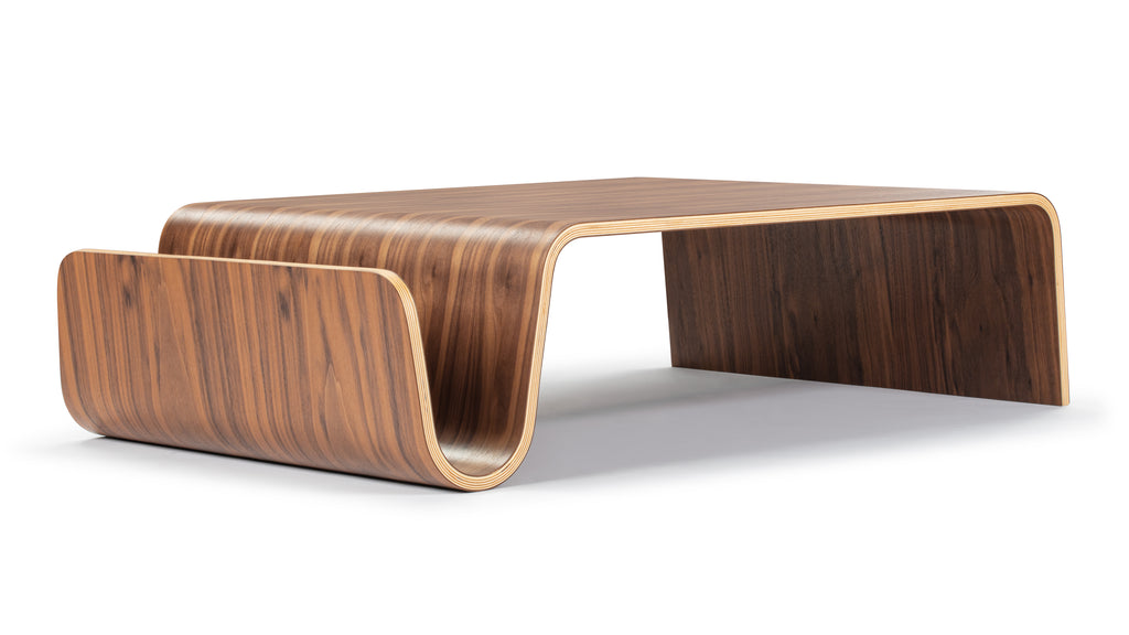 Scando Table Large Bent Wood Coffee Table Simple Modern Creative