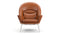Oculus - CH468 Oculus Chair, Tan Premium Leather
