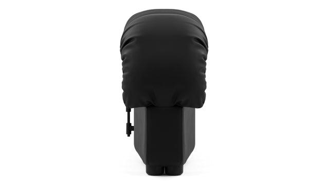 DS 600 - DS 600 Right End Stool Module, Black Vegan Leather