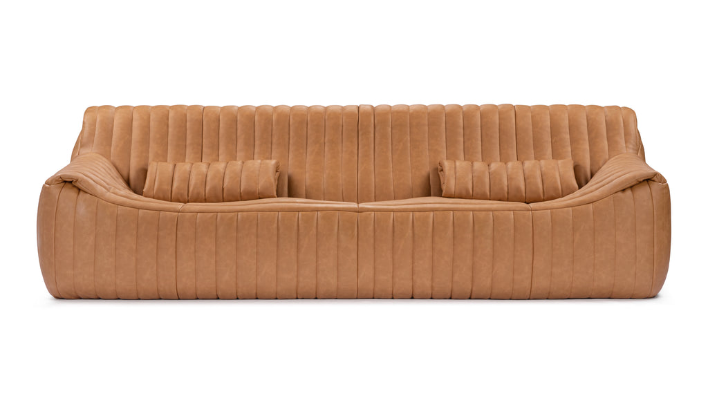 Ligne roset togo in cognac leather - THE HOUSE OF WAUW