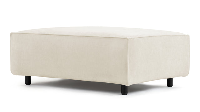 Extrasoft - Extrasoft Sectional Module, Extra Small Seat, Ivory Chenille