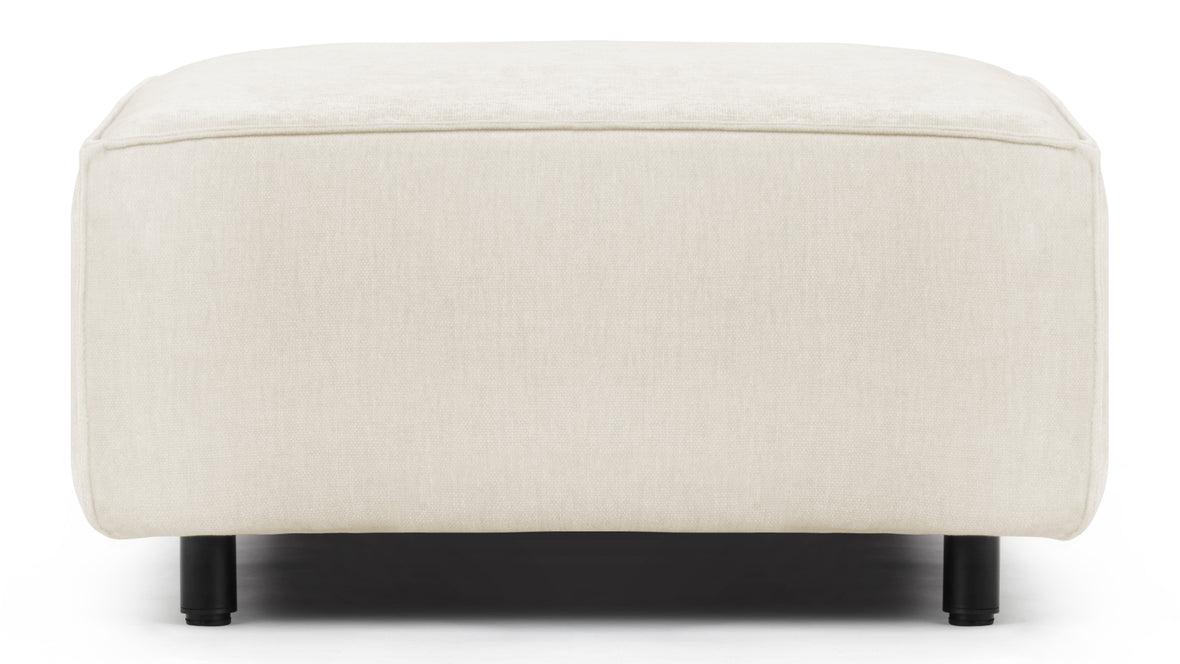 Extrasoft - Extrasoft Sectional Module, Extra Small Seat, Ivory Chenille