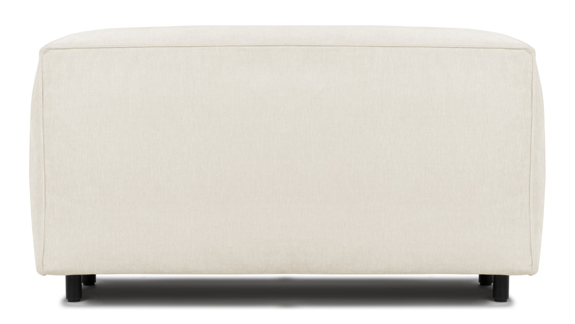 Extrasoft - Extrasoft Sectional Module, Small Backrest, Ivory Chenille