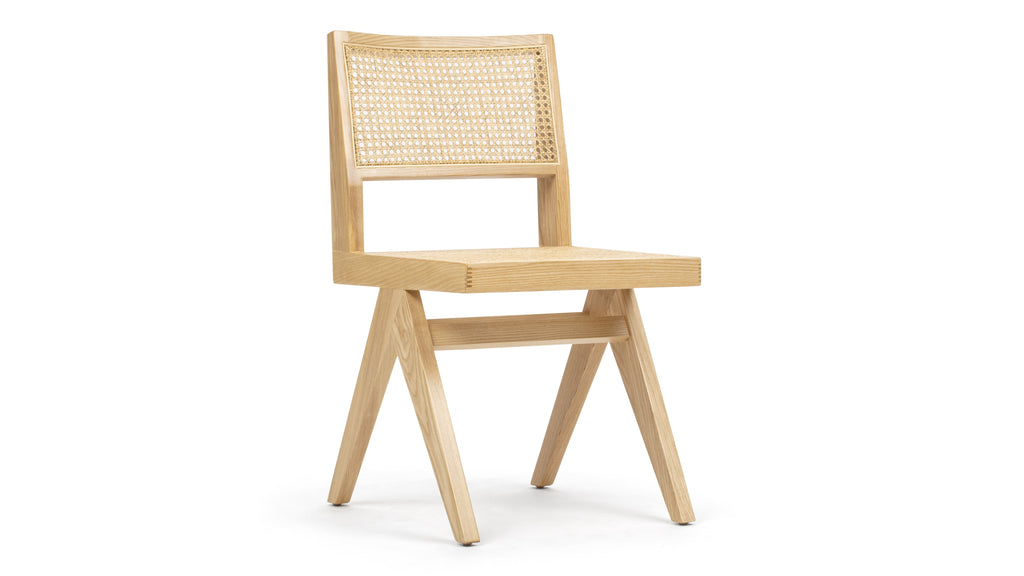 Jeanneret Side Chair, Natural Ash Interior Icons