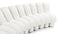 DS 600 - DS 600 Sectional Sofa, Combination 2, Left Arm, White Boucle