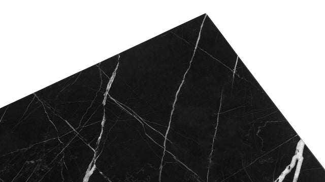 Ares - Ares Coffee Table, Black Nero Marquina Marble