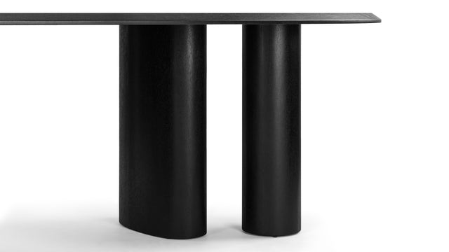 Lima - Lima Dining Table, Black, 87in