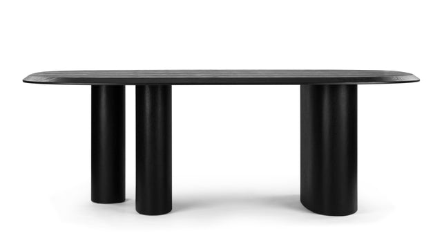 Lima - Lima Dining Table, Black, 87in