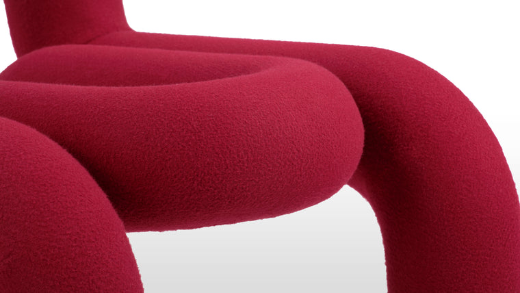 Embrace Your Space | With its ergonomic design and generous proportions, the Bold Chair offers exceptional comfort and support. The carefully sculpted seat and backrest cradle the body, inviting you to relax and unwind. The thoughtfully chosen upholstery, available in an array of vibrant colors, adds an extra layer of visual interest and tactile delight.
