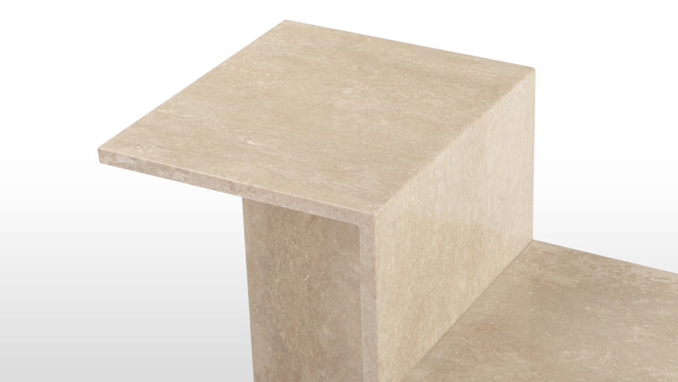 Elevate to Extraordinary | Elevate your interior decor with the Oren Side Table. Embrace the beauty of natural materials, celebrate contemporary design, and create a space that reflects your unique style and appreciation for artistic craftsmanship. Indulge in the extraordinary with this remarkable side table that seamlessly blends nature and modern aesthetics.
