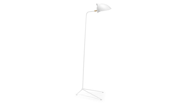 Mouille - Mouille Single Floor Lamp, White