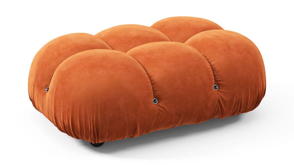 Meritalia orange ottoman オットマン　イタリア Meritalia orange ottoman オットマン イタリア 5789