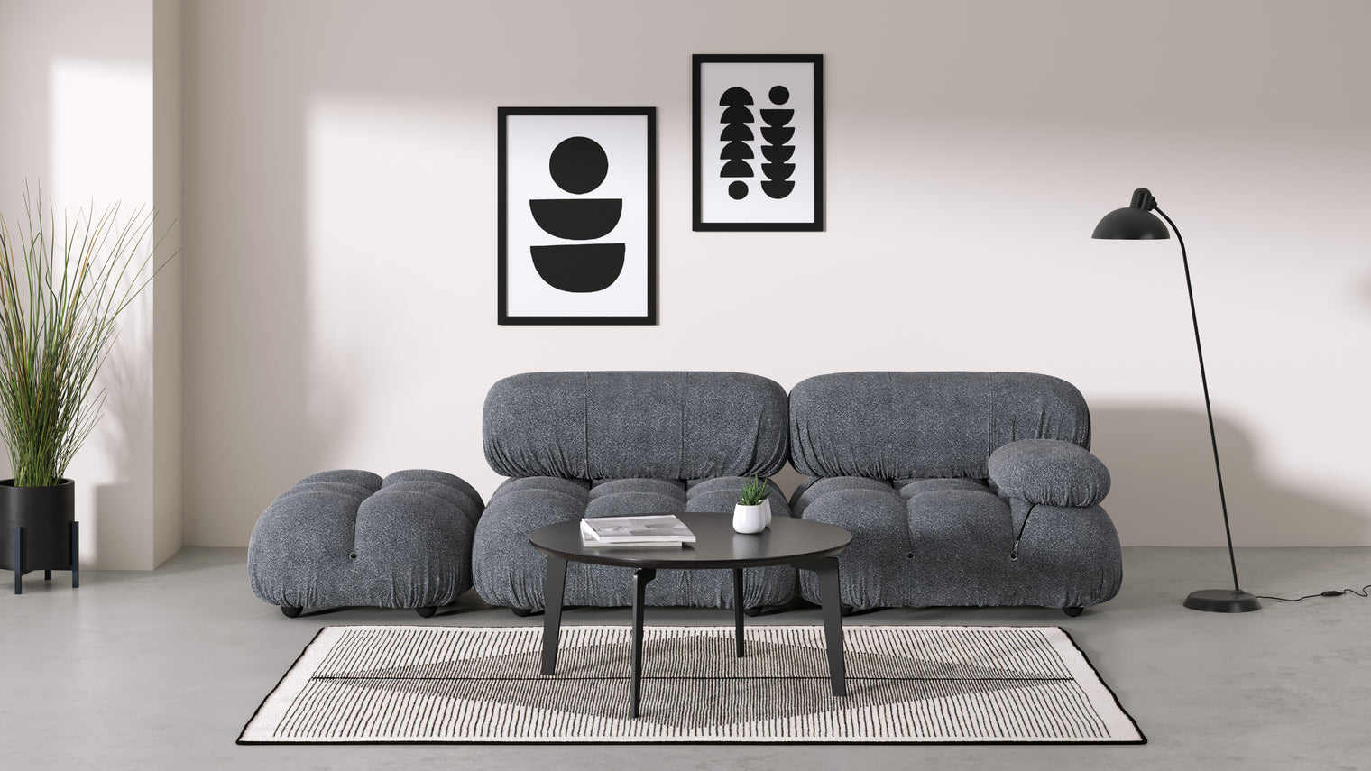 Stylish Sectional|With the Belia’s sectional design, you can create a sofa that suits your space. The soft curves of each carefully crafted cushion create a luxurious and comfortable seat for the ultimate in stylish comfort.
