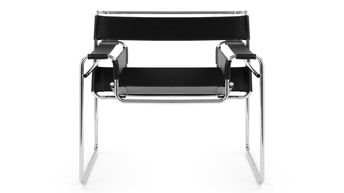 Stanley - Stanley Chair, Midnight Black Premium Leather