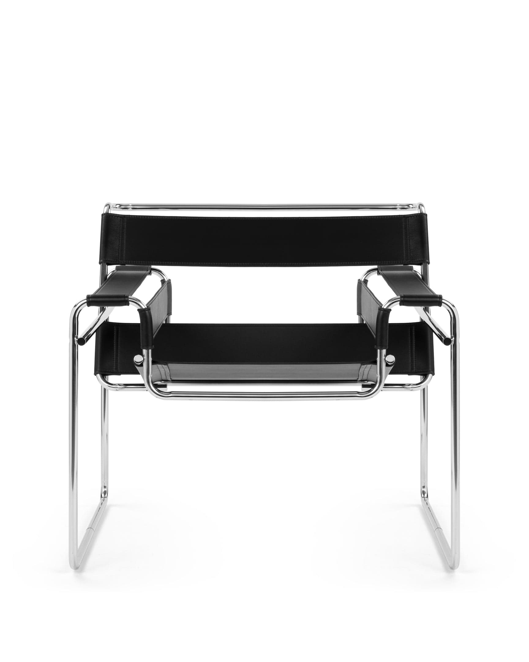 Stanley Chair, Midnight Black Premium Leather – ICONS