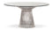 Platner Style Dining Table - Platner Style Dining Table, Glass and Polished Nickel