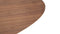 Norman - Norman Oval Dining Table, Walnut