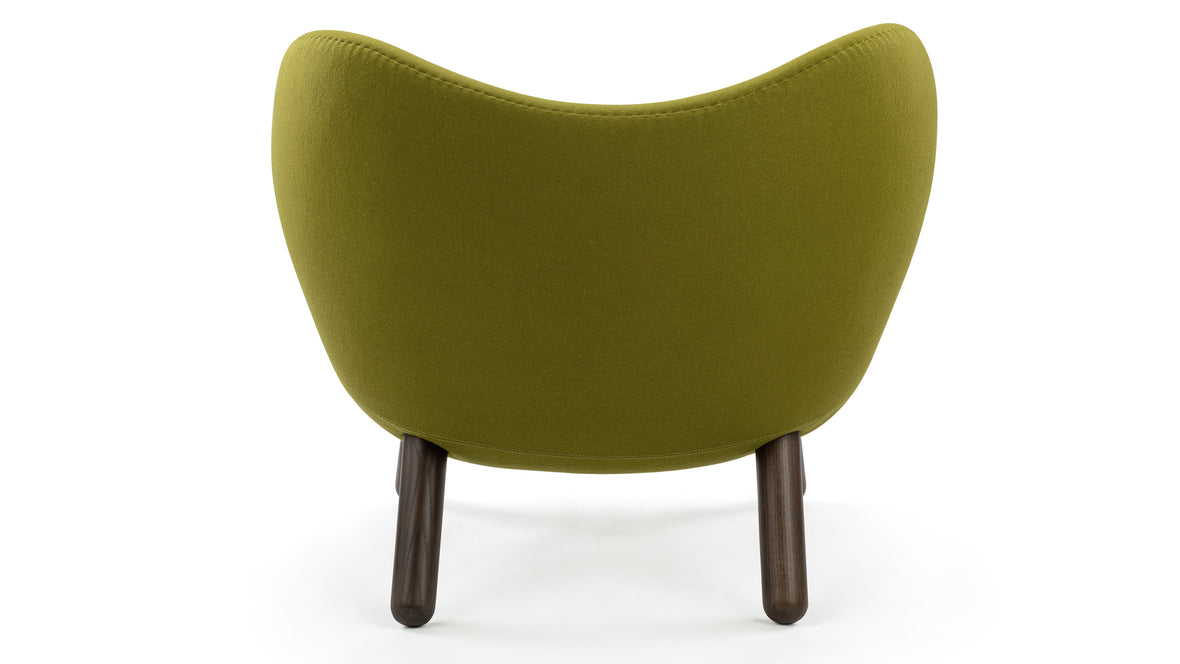 Pelican - Pelican Lounge Chair, Green Wool