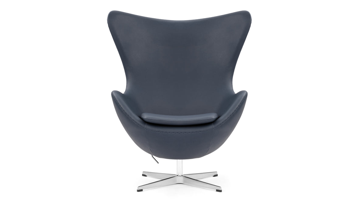 Arne - Arne Chair, Vintage Blue Vegan Leather