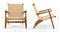 CH25 - CH25 Easy Chair, Walnut