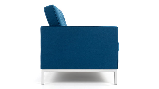 Florence Sofa - Florence Two Seater Sofa, Indigo Blue Wool