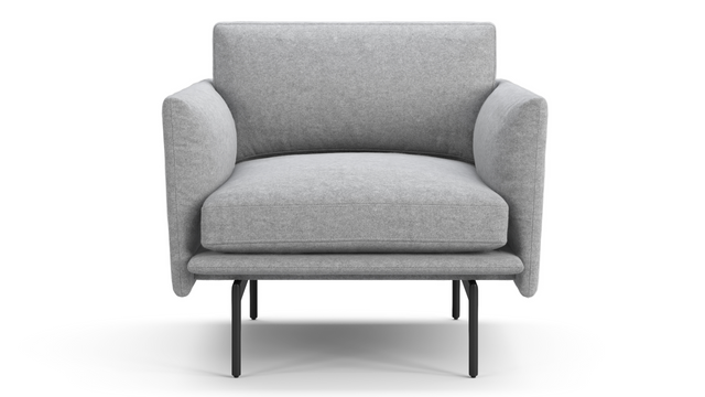 Toriko Chair - Toriko Chair, Light Gray Wool