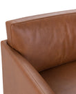 Toriko - Toriko Lounge Chair, Tan Premium Leather | FINAL SALE