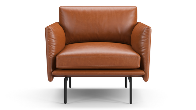 Toriko Chair - Toriko Chair, Tan Premium Leather