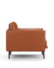 Toriko - Toriko Lounge Chair, Tan Premium Leather | FINAL SALE