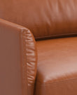 3 Seaters Toriko Three Seater Sofa, Tan Premium Leather