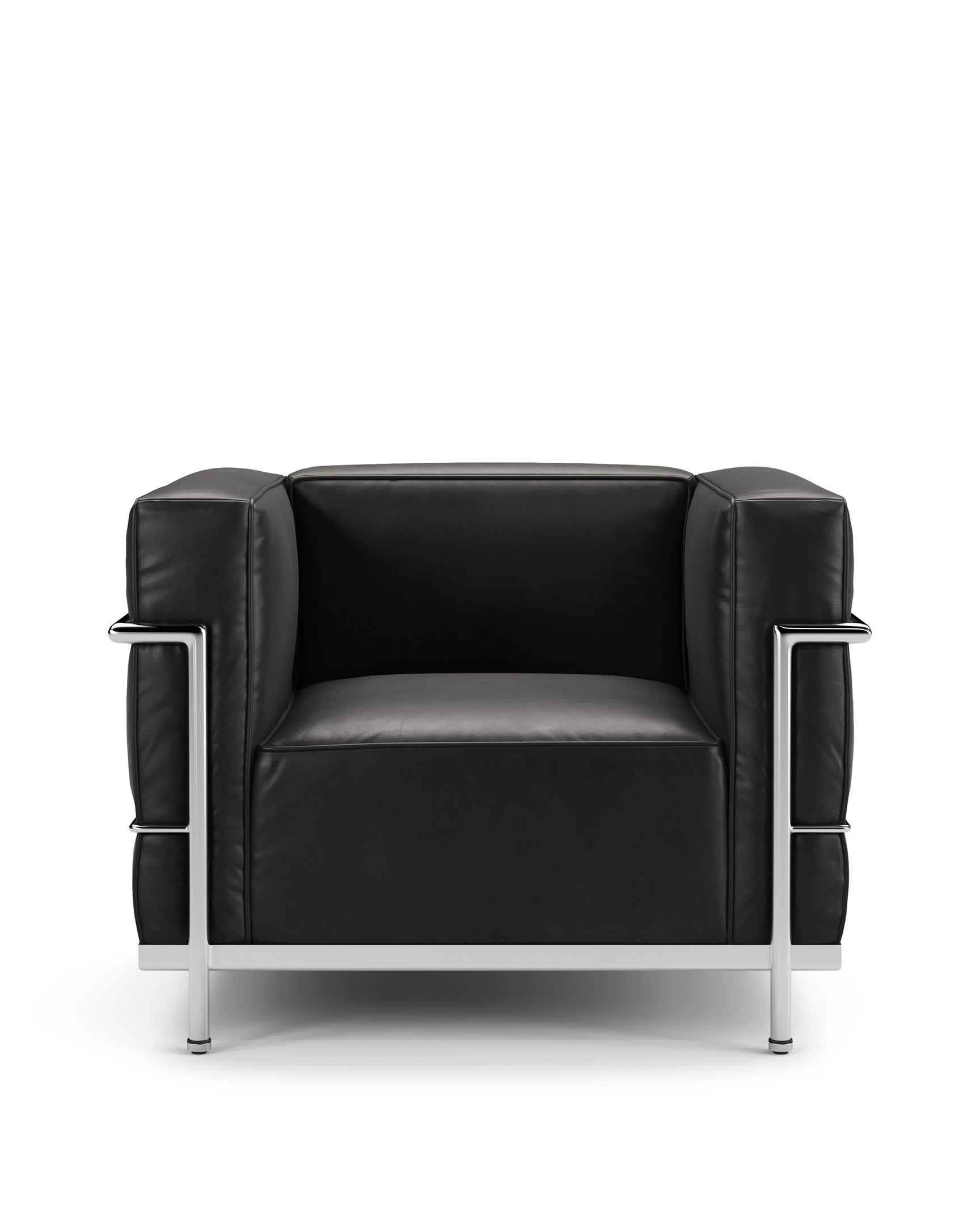 Corbusier Grand Modele Lounge Chair, Midnight Black Premium