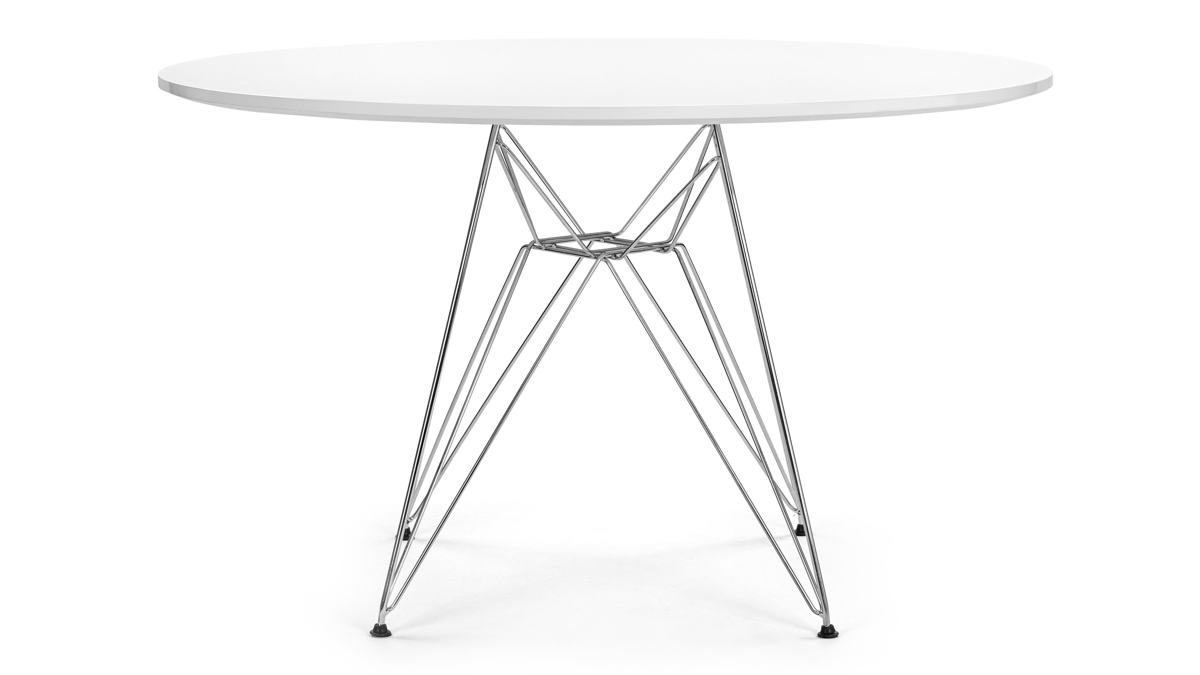 Eiffel Table White Interior Icons