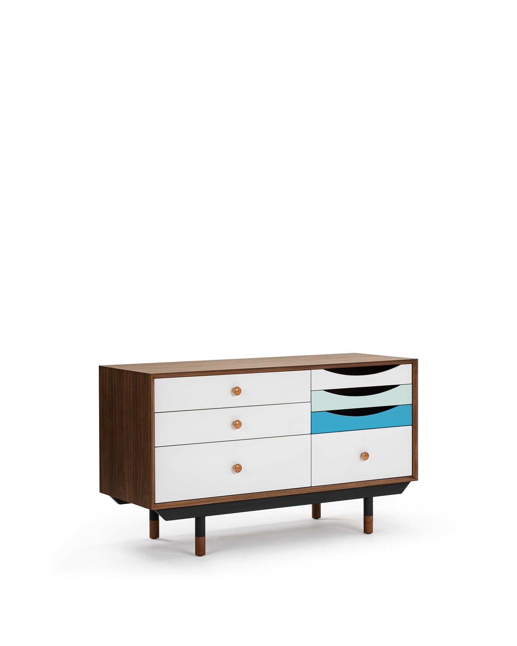 Finn Juhl Small Credenza, Walnut – ICONS