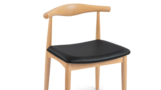 CH20 Elbow - CH20 Elbow Chair, Beech, Wide Version