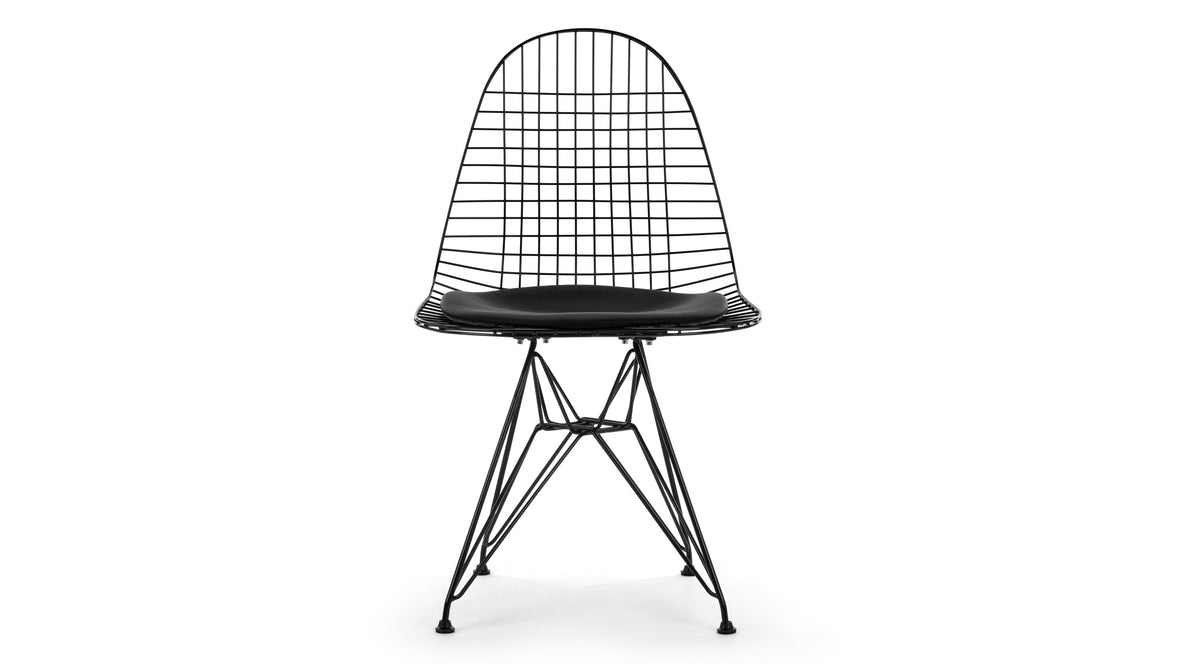 Wire - Wire Side Chair, Black Frame