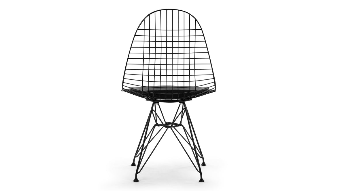 Wire - Wire Side Chair, Black Frame