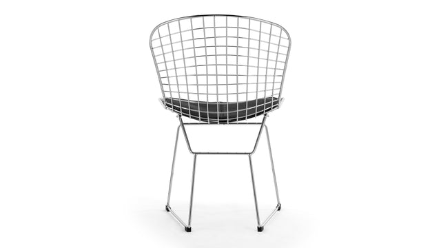 Bertie - Bertie Side Chair, Chrome Frame