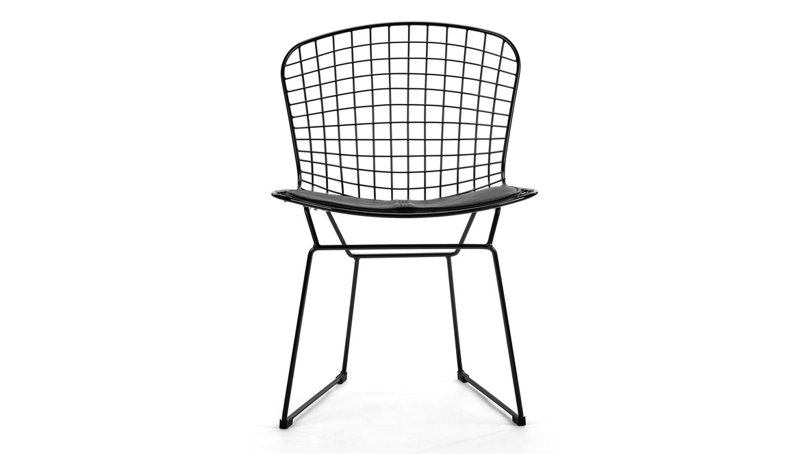 Bertie - Bertie Side Chair, Black Frame