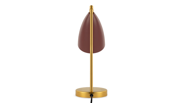 Cicada - Cicada Table Lamp, Burgundy