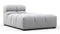 Tufted - Tufted Module, Right Chaise, Armless, Light Gray Wool