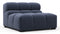 Tufted - Tufted Module, Armless, Royal Blue Wool