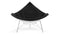 Coconut - Coconut Chair, Space Black Premium Leather