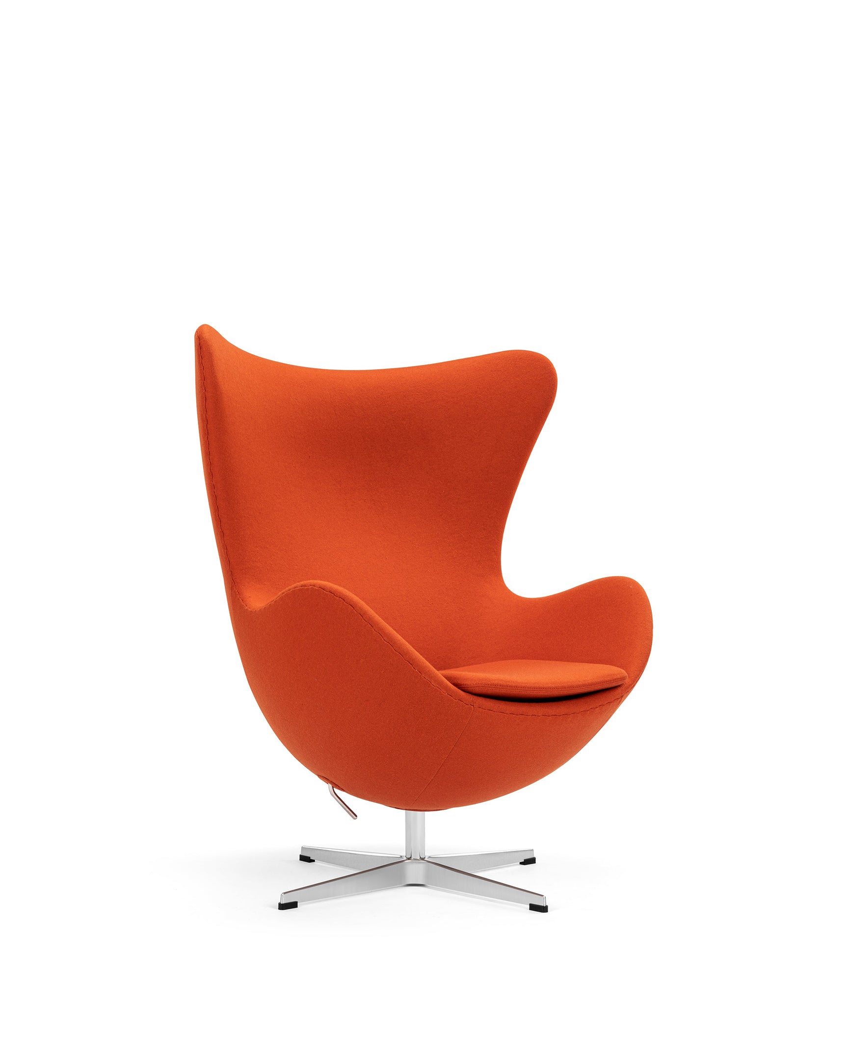 Arne Chair, Burnt Orange Wool – Interior Icons