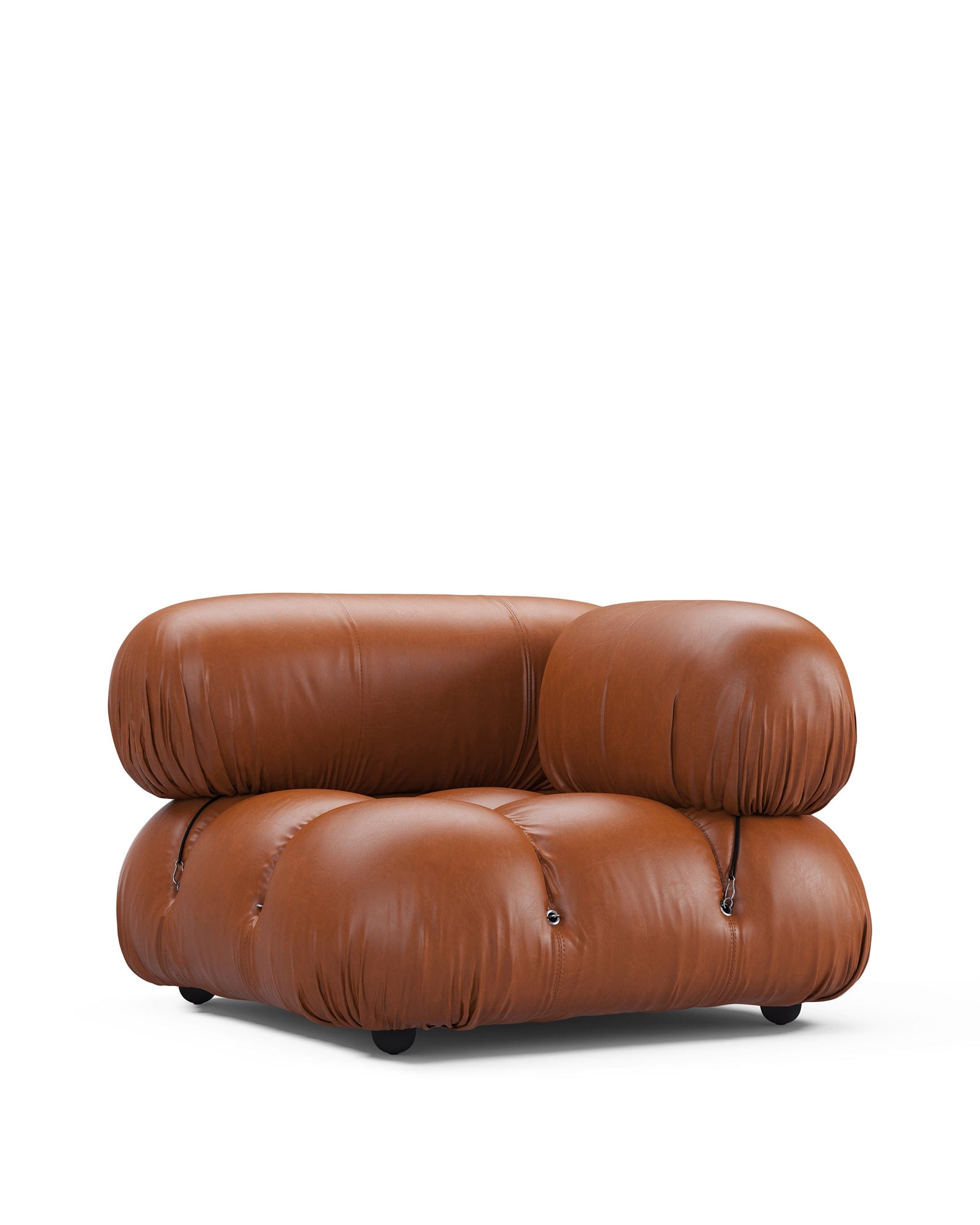 Mario Bellini Module, Right Corner, Tan Premium Leather – Interior