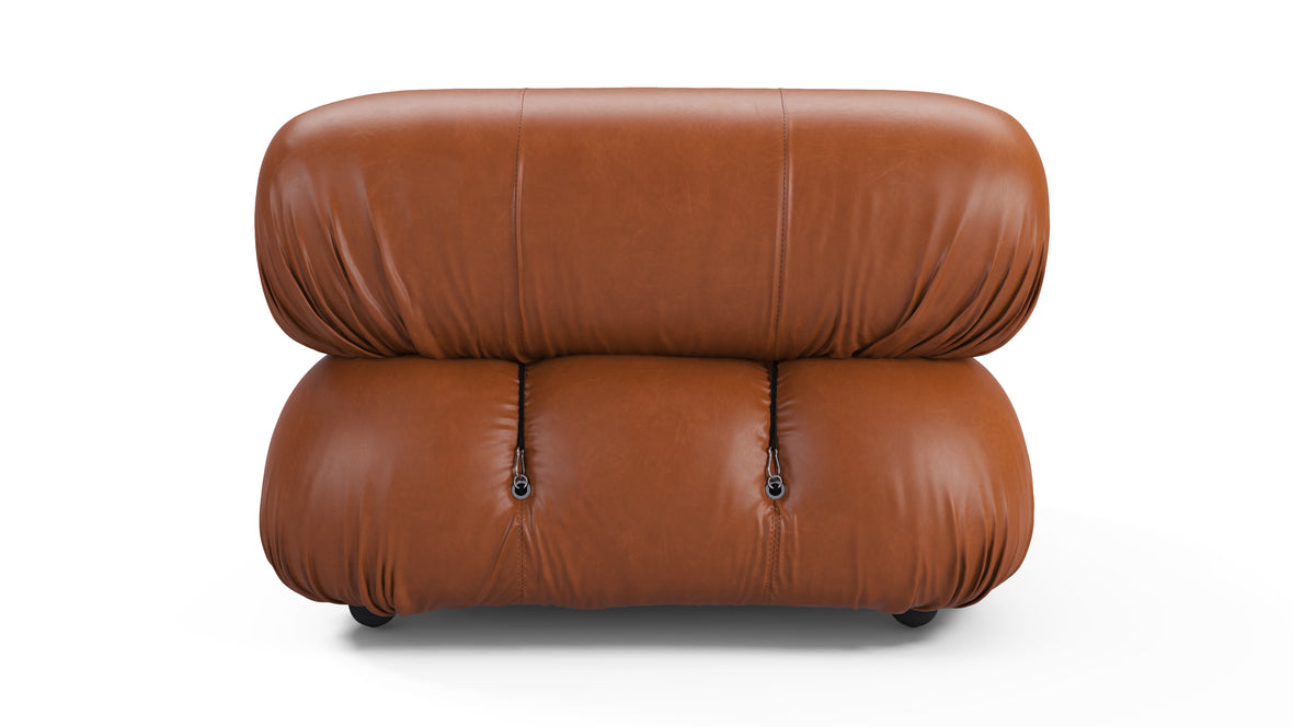 Belia Module - Belia Module, Right Corner, Tan Premium Leather