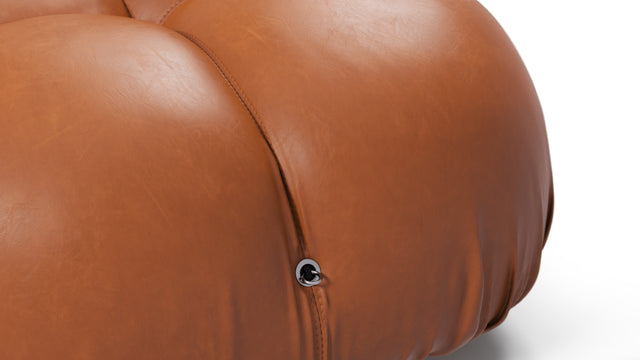 Belia - Belia Module, Left Corner, Tan Premium Leather