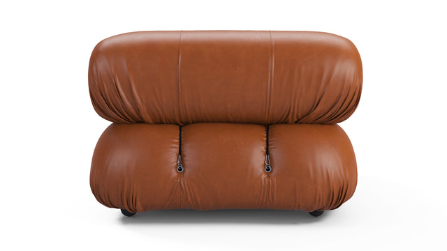 Belia - Belia Module, Left Corner, Tan Premium Leather