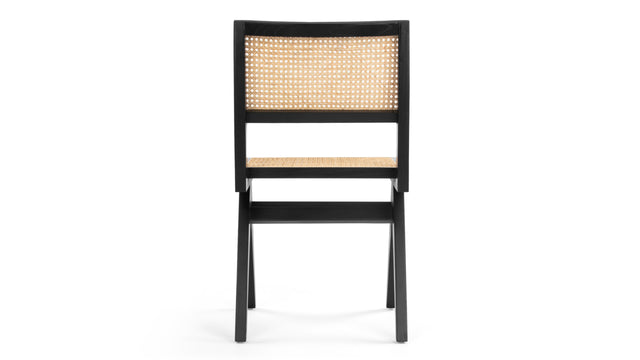 Jeanneret - Jeanneret Side Chair, Black