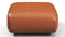 Soriana - Soriana Ottoman, Tan Premium Leather