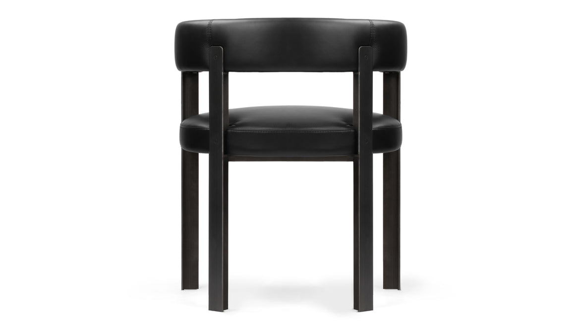 T Chair - T Chair, Midnight Black Premium Leather